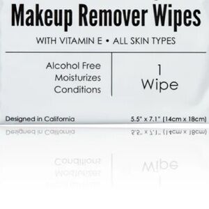 Makeup Wipes  6 pieces New